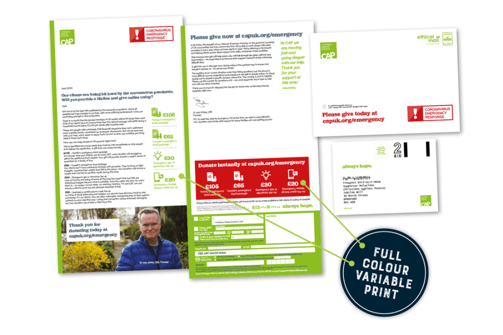 charity direct mail